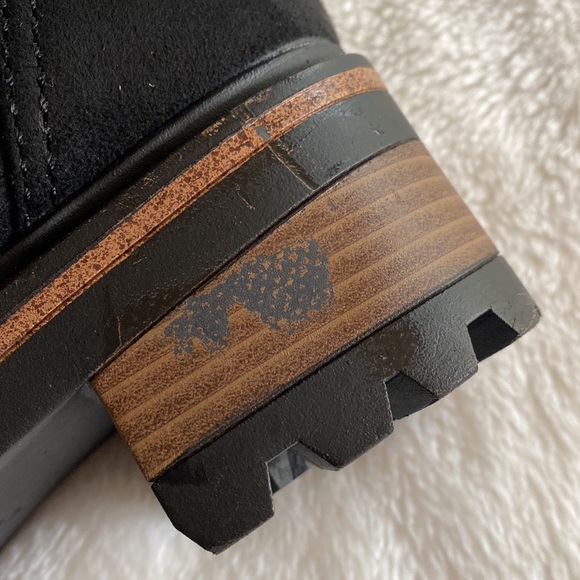 NEW ROUGE Faux Fur Winter Boots Lug Soles Size 7 - Picture 11 of 15